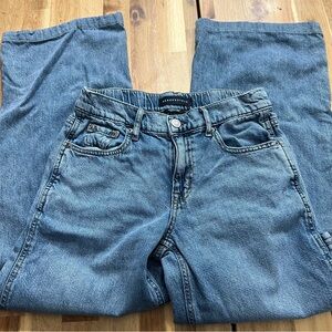 Aeropostale Aero Baggy Wide Leg Jeans XS Regular 27” Inseam